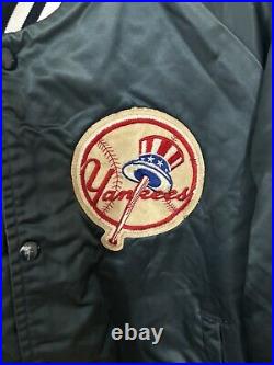 Vintage Chalk Line New York Yankees USA Made Satin Bomber Jacket Large