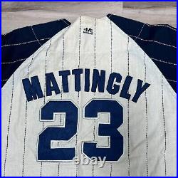 Vintage Don Mattingly Jersey Mens Large Cooperstown New York Yankees Throwback