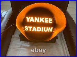 Vintage NEW YORK YANKEES STADIUM Baseball Light Up Traffic Sign Signal MLB RARE