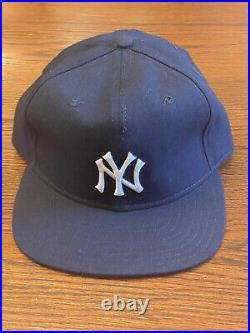 Vintage New York Yankees New Era Snapback Hat Pro Model Dupont USA Green Under