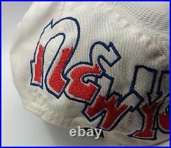 Vintage New York Yankees Snapback Hat Cap 90s Twill