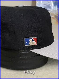 Vintage New York Yankees Snapback Hat Sports Specialties MLB Side Logo 2 Tone