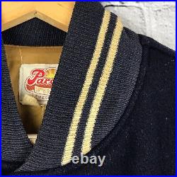 Vintage New York Yankees Wool Varsity Bomber Jacket XL (fits Medium) MLB 80s