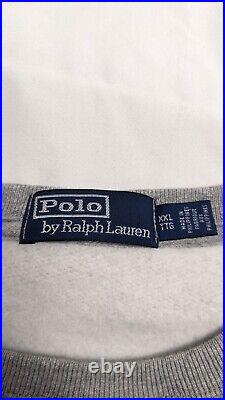 Vintage Polo Ralph Lauren New York Yankees Sweatshirt Crewneck Size 2XL Bear MLB