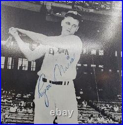 Vintage Roger Maris New York Yankees Signed / Autographed Photo withCOA and Framed