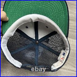 Vintage Sports Specialties New York Yankees Snapback Hat Blue Mesh Trucker RARE