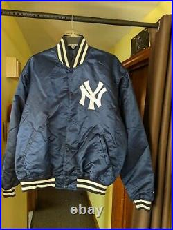 Vintage Starter Bomber Jacket New York Yankees XL Fantastic Condition