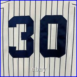 Vtg New York Yankees #30 Wilson 80s/90s Men's Size 44 Pinstripe Authentic Jersey