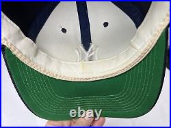 Vtg New York Yankees MLB Plain Logo Sports Specialties Youngan Snapback Hat Cap