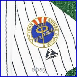 Whitey Ford 1962 New York Yankees World Series Cooperstown Men's Home Jersey