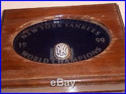 World Series Ring 1999 Yankees Championship 1st PSA/DNA Authenticated Ring