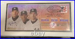 YANKEES New York Yankees 2003 Opening Day 100th Anniversary team photo Signed X4