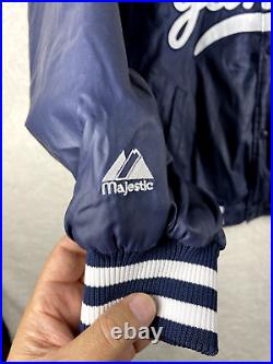 Yankees Majestic Authentic Collection New York Bomber Jacket Men's M VTG Read