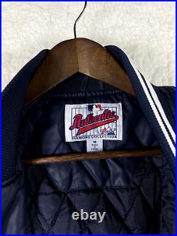 Yankees Majestic Authentic Collection New York Bomber Jacket Men's M VTG Read