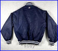 Yankees Majestic Authentic Collection New York Bomber Jacket Men's M VTG Read